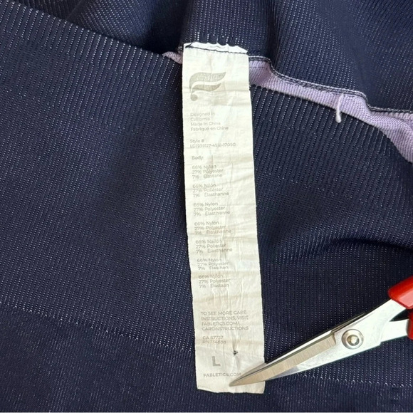 Fabletics Seamless Turbo Leggings Size Large High Waisted Compression EUC - Picture 7 of 9